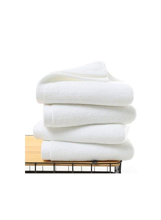 1Chase Set of 3 - 70x140 CM Premium Bath Towel 650 GSM , White - Image 3