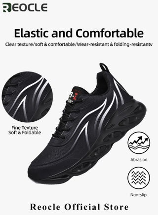 Men's Sneakers Lightweight Running Shoes Sports Sneakers Fashion Stylish Workout Sneakers for Running & Walking & Outdoor Activities & Gym - view 4