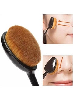 adbeni Contouring And Highlighting With Oval Brush (Set Of 2)  - Image 5