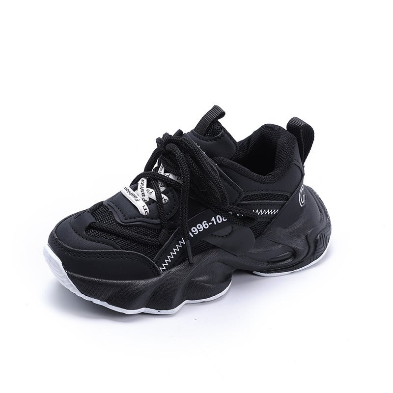 Brand Boys White Shoes Spring Men'S Sneaker Men'S Primary School Students Twist Shoes Boys Shoes - Image 1