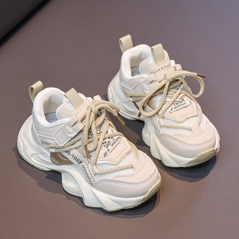 Brand Boys White Shoes Spring Men'S Sneaker Men'S Primary School Students Twist Shoes Boys Shoes - Image 5
