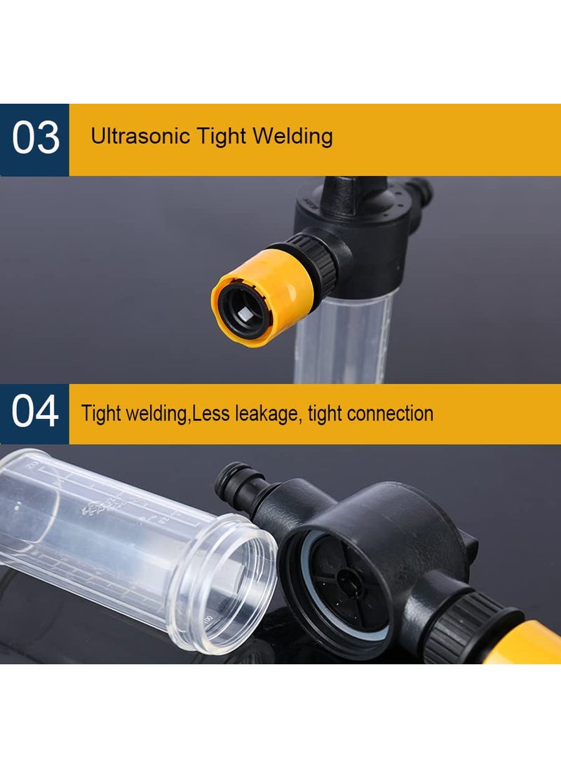 Tsinghwang 2 Pack Flush Mixer Boat Engine Liquid Flow Valve for Salt Remover,Mixer Applicator to Flush Outboard and Inboard Engines Connects with Garden Hose, Spray Nozzle, Engine Flusher  - Image 5