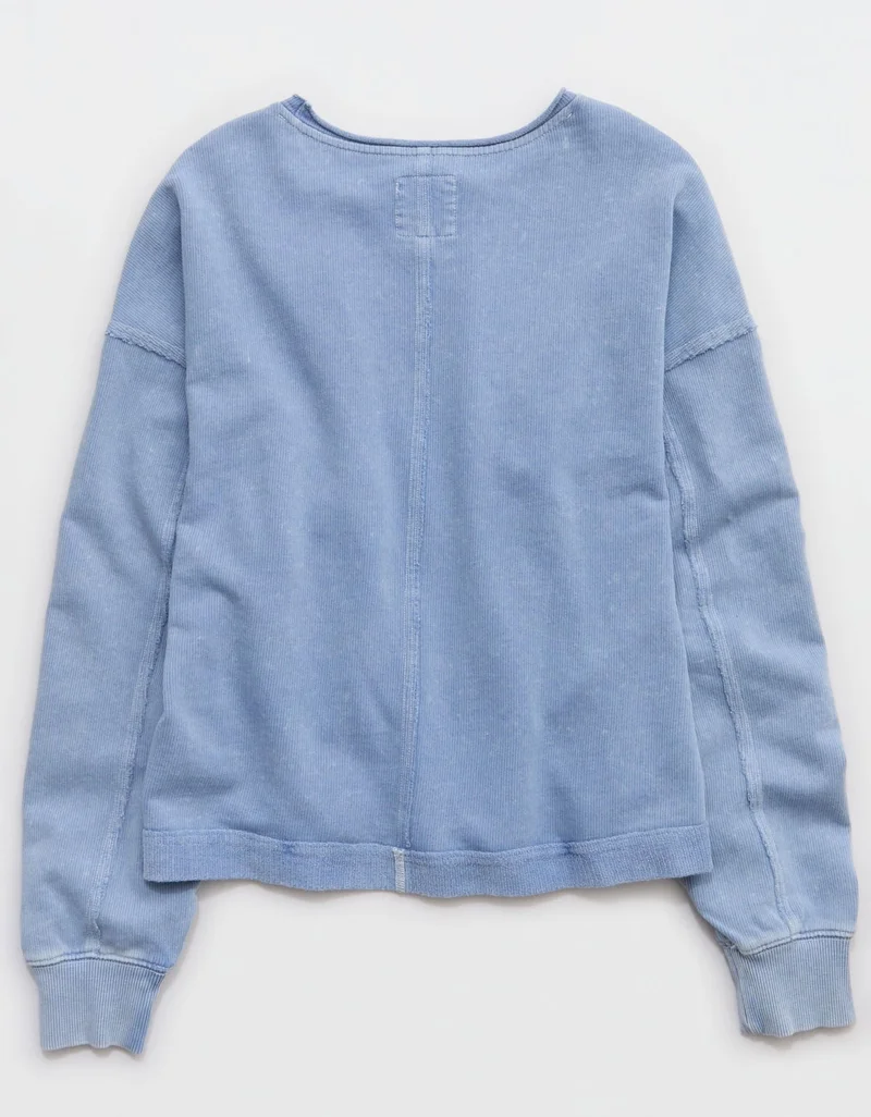 Aerie  Aerie Vacay Crew Sweatshirt for Women | Best Price UAE