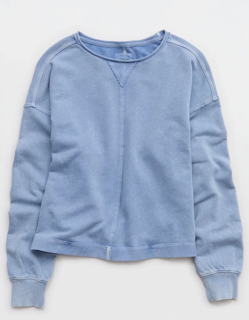 Aerie  Aerie Vacay Crew Sweatshirt for Women | Best Price UAE