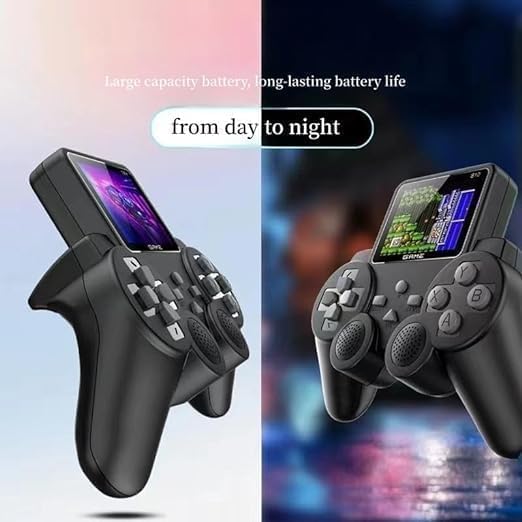 Smartcam® Retro Handheld Gaming Console for Kids & Adults | 520+ Built-in Classic Video Games | Portable Rechargeable Mini Game Player | TV Output | Gift for Boys & Girls Ages 6–14 - Image 5