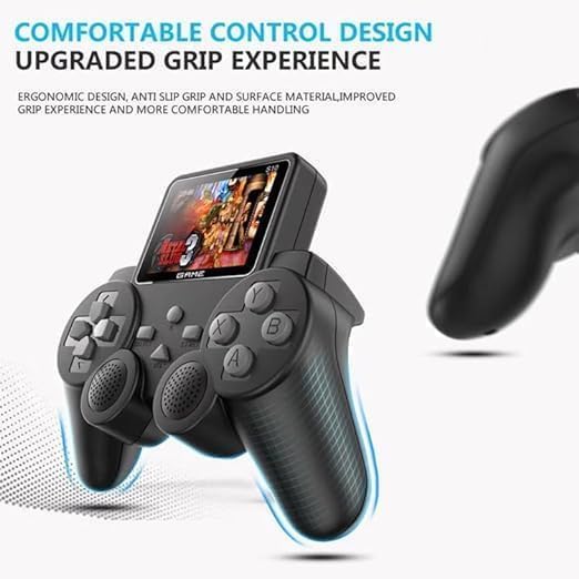 Smartcam® Retro Handheld Gaming Console for Kids & Adults | 520+ Built-in Classic Video Games | Portable Rechargeable Mini Game Player | TV Output | Gift for Boys & Girls Ages 6–14 - Image 2