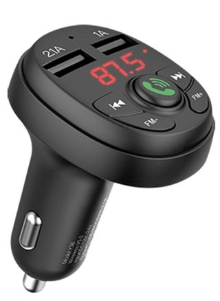 Bluetooth Hands-free Car FM Transmitter Player With USB Charger - pzsku/Z4A182F8646250B67FD79Z/45/_/1700479199/d5100806-e35a-441e-9665-c85088414566