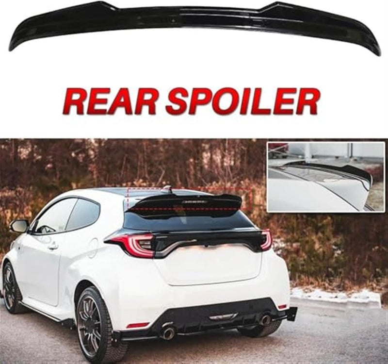 QASULER Rear Bumper Spoiler for Toyota Yaris GR4 MK4 - Image 4