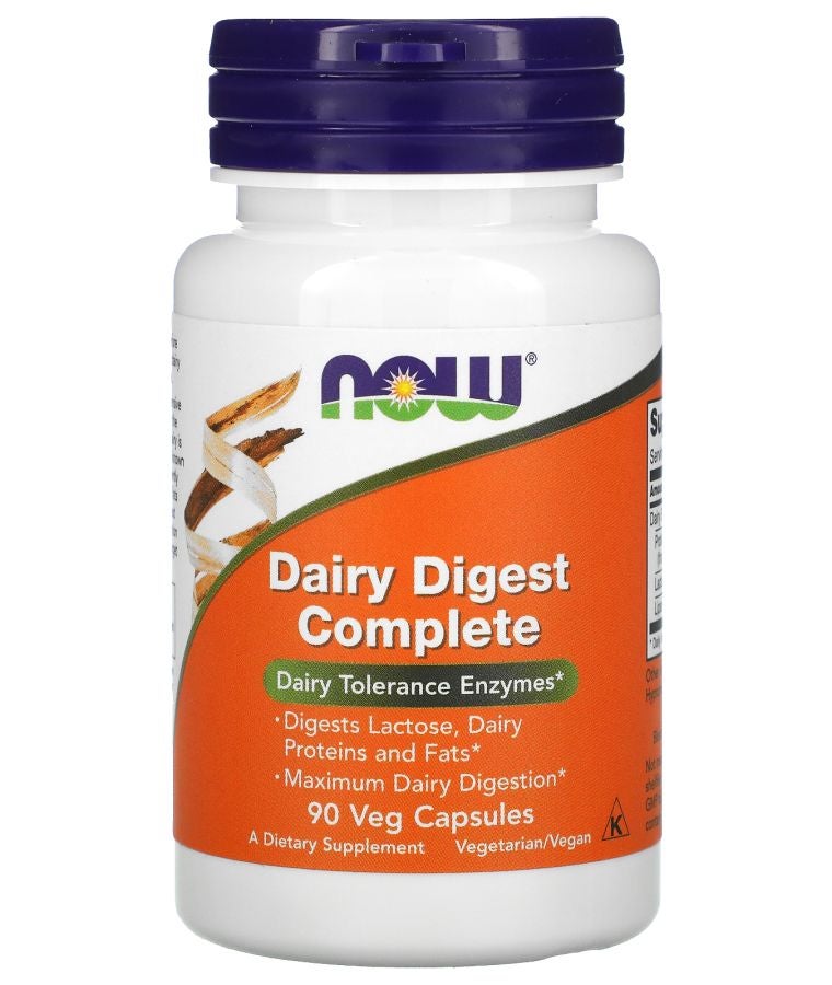 now Dairy Digest Complete 90 Veg Capsules