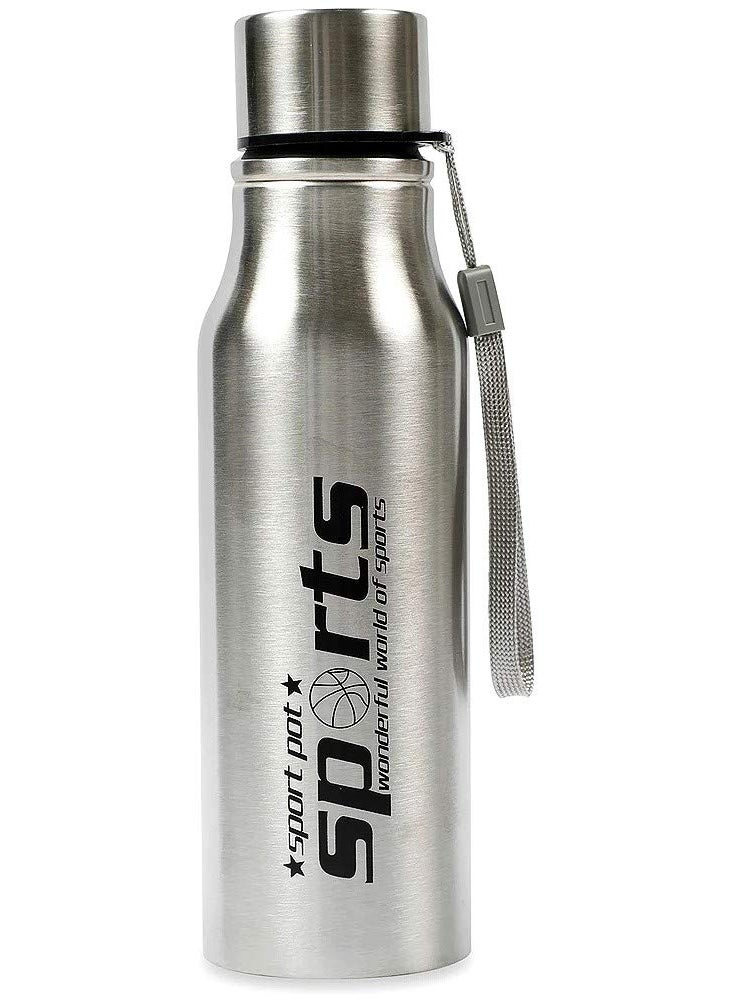 Daylight DAYLIGHT Stainless Steel Sports Pure Water Bottle for School Kids, Men and Women, 750ml (Red)  - Image 1