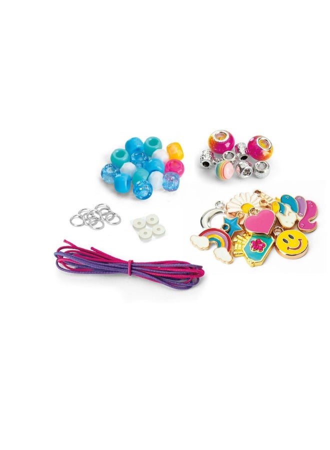 Cra-Z-Art Shimmer ‘n Sparkle BFF Charm Jewelry Craft Kit - Image 2