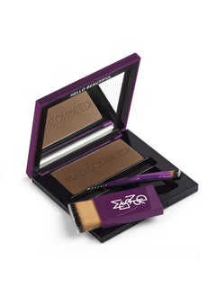 Madison Reed Madison Reed Root Touch Up + Brow Filler, Terra Medium Brown, Instant Gray Coverage, Fills in Brows & Thinning Hairlines, Temporary Concealing Powder, 0.13 oz (60 uses)  - Image 1