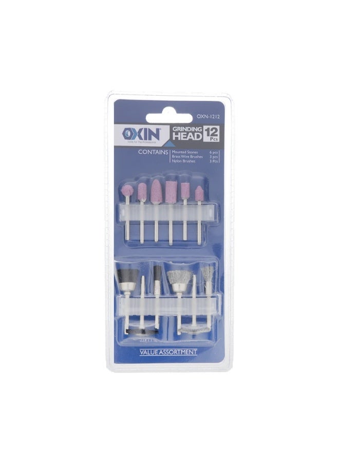 Oxin grinding head series, model oxn-1212, set of 12 pieces - Image 1