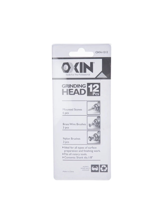 Oxin grinding head series, model oxn-1212, set of 12 pieces - Image 3