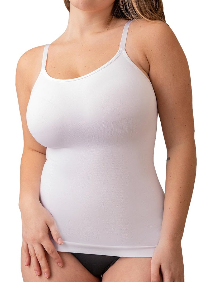 SHAPERMINT Womens Tops - Scoop Neck Cami Body Shaper for Women, Shapewear Tummy Control, Camisole Tank Tops for Women - Image 3