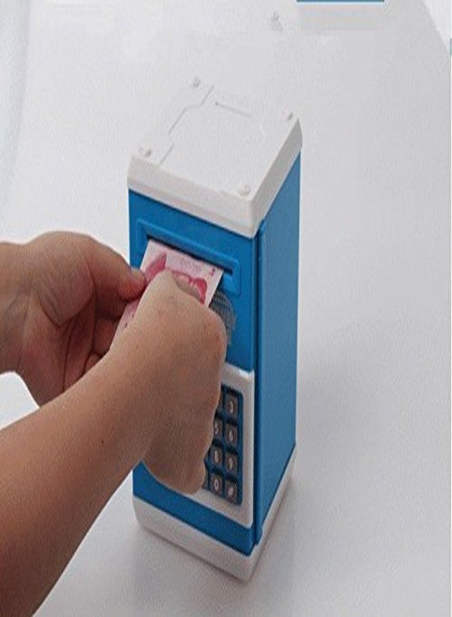 Catterpillar Mummy Please Money Safe Kids Piggy Savings Bank with Electronic Lock (Black & Red) - Image 4