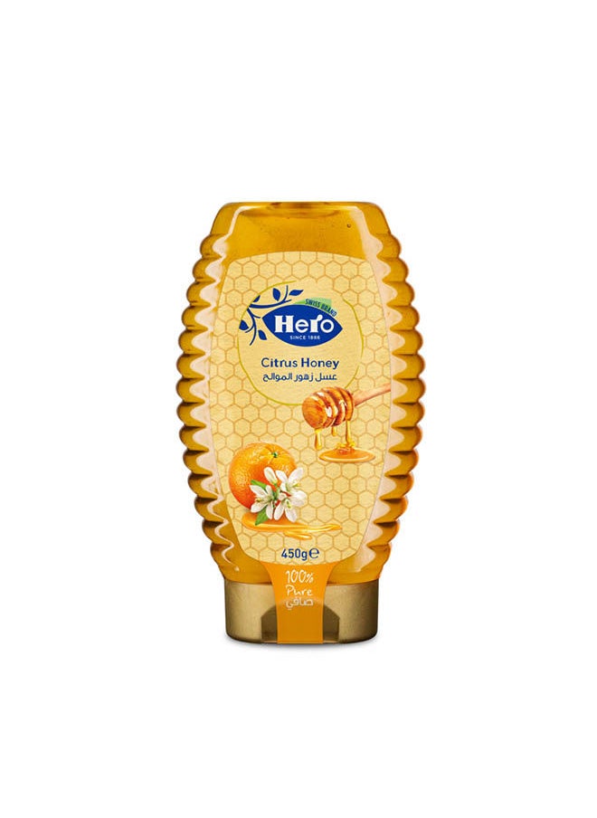 Hero Citrus Honey Squeeze 450 grams 