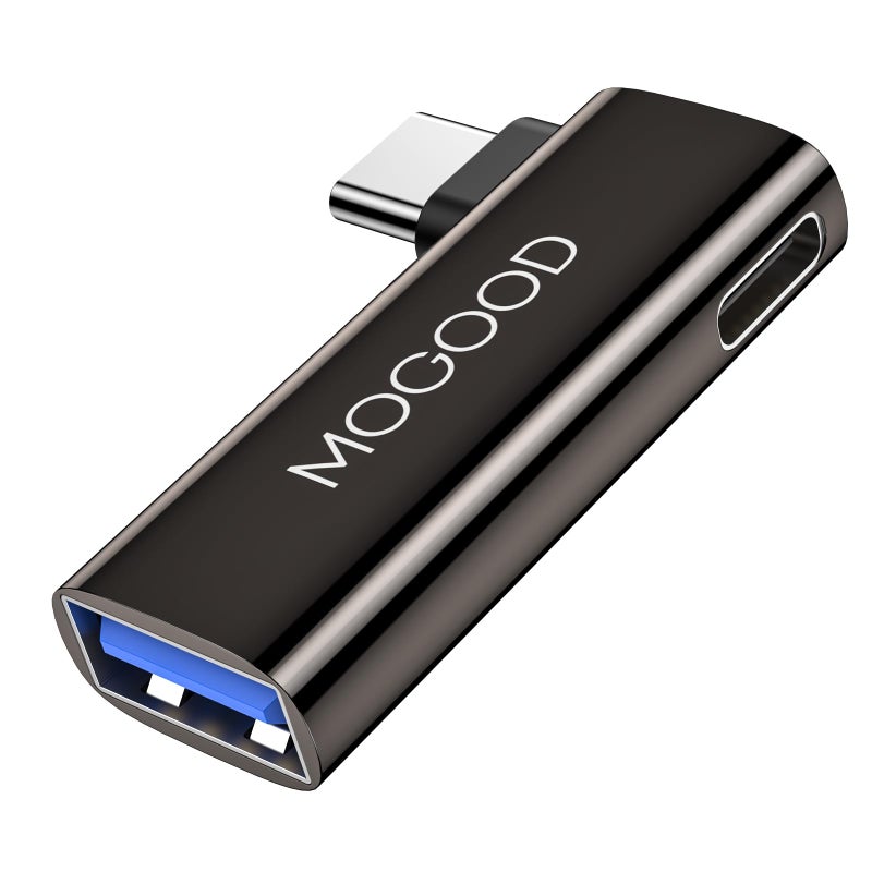 MOGOOD USB C OTG Adapter USB C Splitter with 100W PD Charging,USB3.0 to USB c Adapter,Type C Splitter Power and Data Supported for Galaxy S24 Quest 3,Google Chromecast,3D Printer Octo4a,Pi-KVM - Image 1