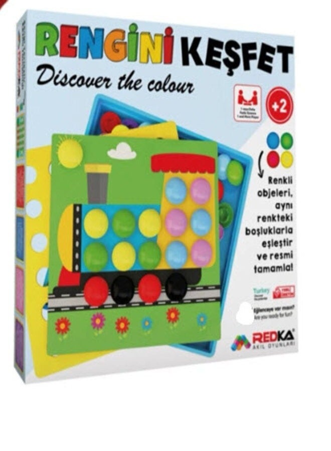 redka Educational Color Matching Game for Nursery Age 2 Years Suitable For Boys And Girls - Image 1