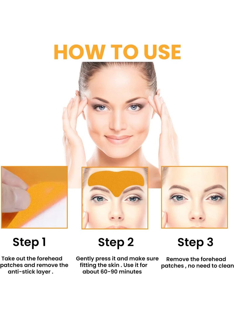 5 قطعة من لصقات الجبهة للتجاعيد، لصقات تجاعيد الجبهة، لصقات مضادة للتجاعيد للوجه، لصقات تجاعيد الوجه، لصقات الوجه للتجاعيد، ضمادات مضادة للتجاعيد، ضمادات مضادة لتجاعيد الوجه، لصقات تجاعيد الوجه - Image 4