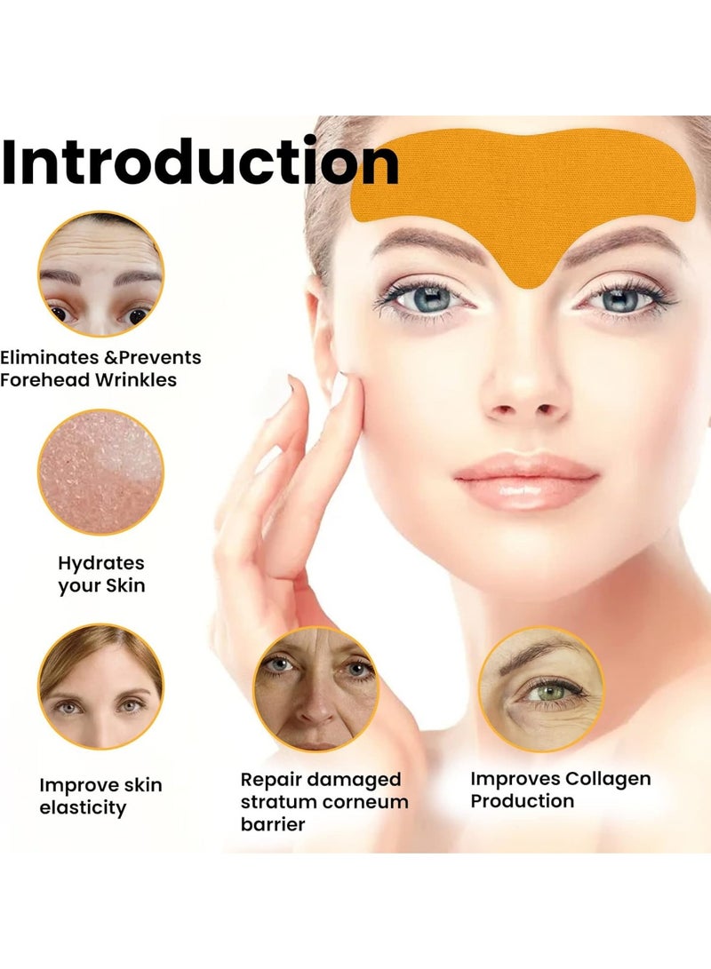 5 قطعة من لصقات الجبهة للتجاعيد، لصقات تجاعيد الجبهة، لصقات مضادة للتجاعيد للوجه، لصقات تجاعيد الوجه، لصقات الوجه للتجاعيد، ضمادات مضادة للتجاعيد، ضمادات مضادة لتجاعيد الوجه، لصقات تجاعيد الوجه - Image 5