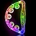 Aywewii LED Tambourine Light Up Sensory Toys for Kids with Autism Special Needs Musical Instrument for Toddlers Adults Birthday Gifts for Boys Girls Glow in the Dark Party Favor - Image 3