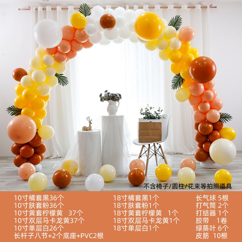 Macaroon Balloon Arch Bracket Opening Atmosphere Decoration Store Kindergarten Graduation Ceremony Activity Scene Arrangement - Image 1