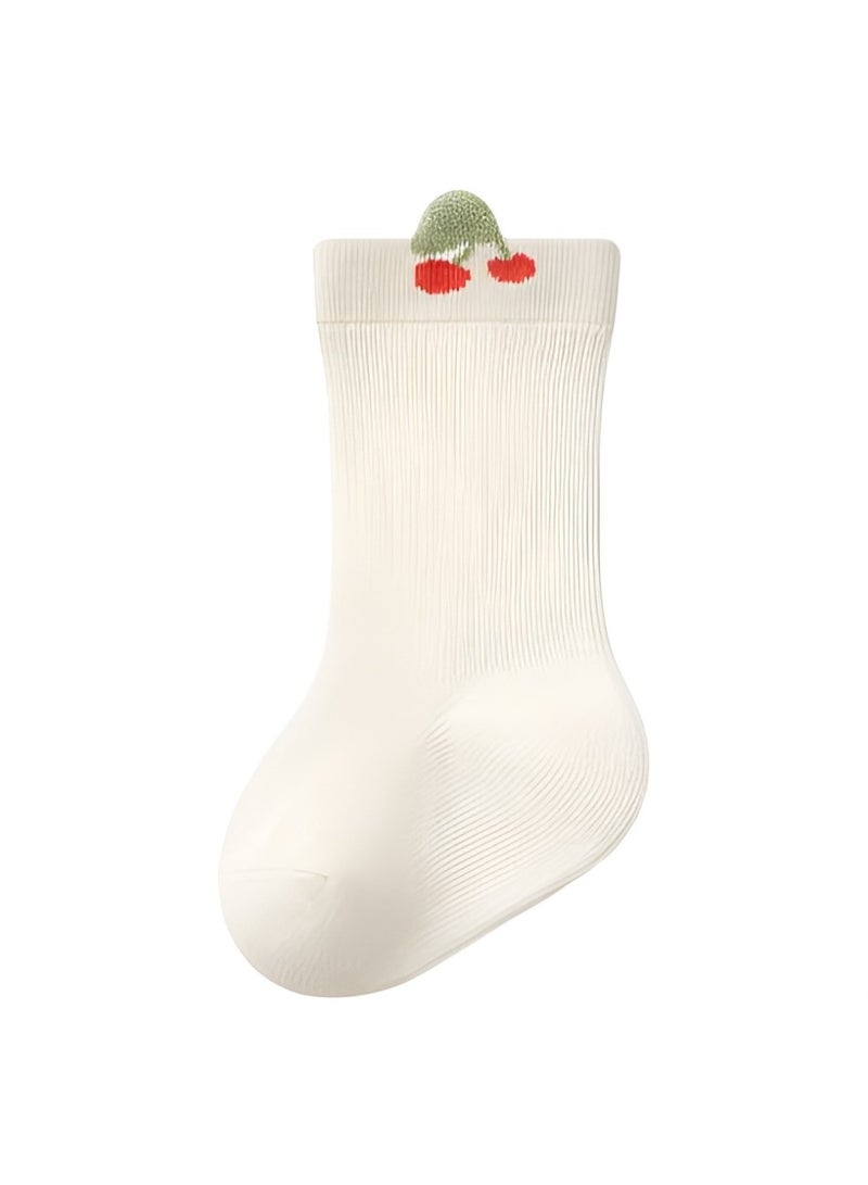 Bambimici Cute Cherry Character Baby Socks 3 sets - Image 3