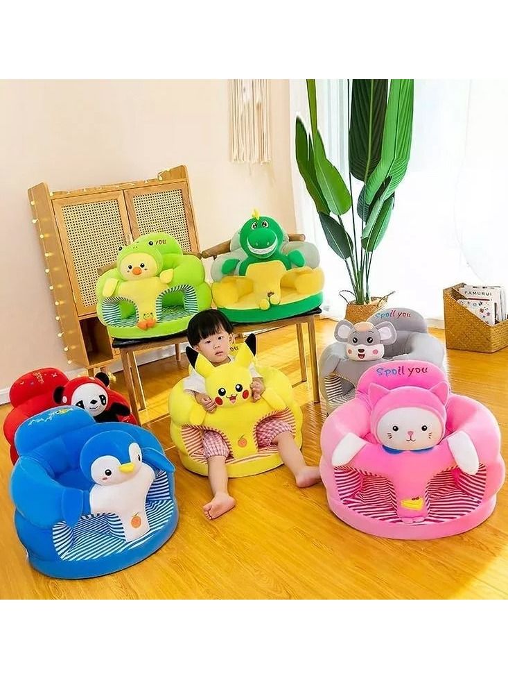 Big Back Relax Baby Infant Sofa Support Sitter Seat Learning Sitting For Pillow Cushion  - Image 4