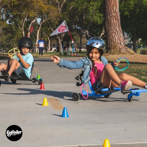 EzyRoller Drifter X Ride On Toy for Kids Ages 412 Up to 154 lbs Blue - Image 5