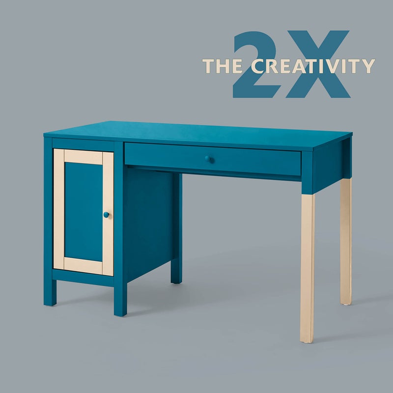 Rust-Oleum 334074 Painter's Touch 2X Ultra Cover Spray Paint, 12 oz, Satin Lagoon - Image 4