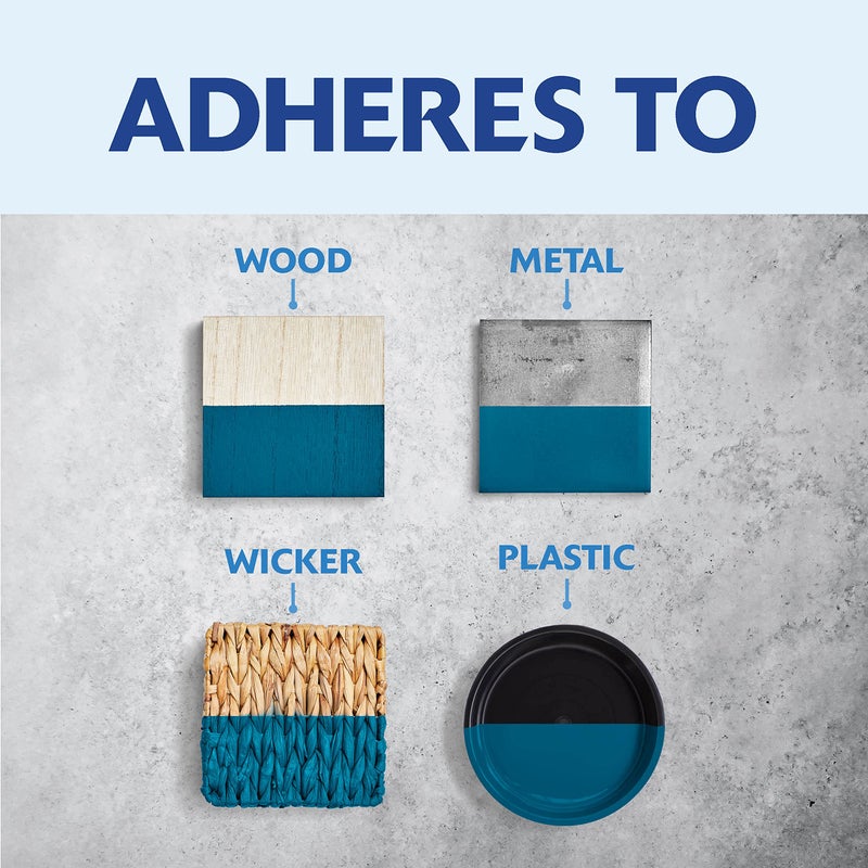 Rust-Oleum 334074 Painter's Touch 2X Ultra Cover Spray Paint, 12 oz, Satin Lagoon - Image 5