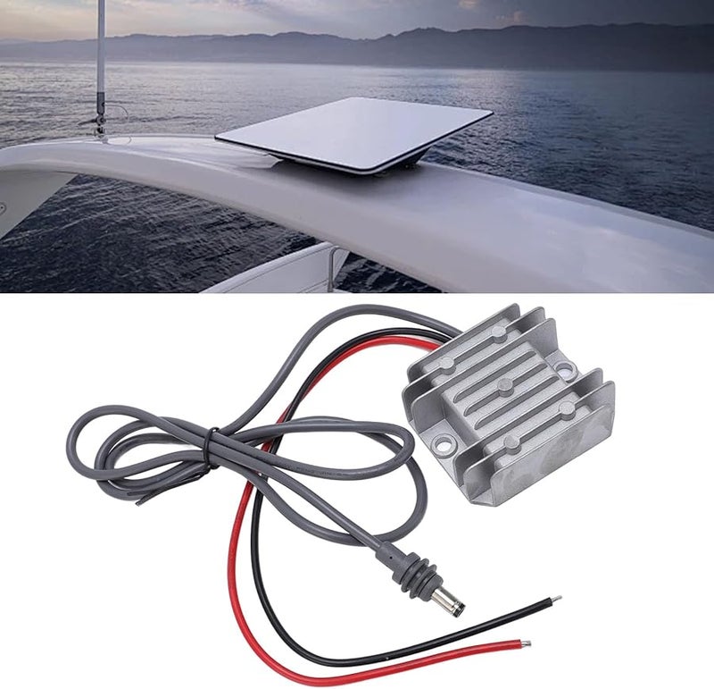 DC 12V 24V to 30V 3.5A Step Up Converter Aluminum Alloy Booster Power Adapter for Truck RV Marine - Image 5