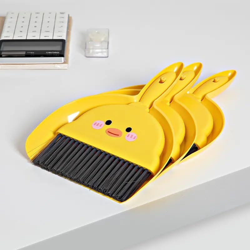 Right Products Mini Dustpan Supdi with Brush Broom Set for Drawer Cleaning Multipurpose Laptops Keyboards Dining Table Car Seats Carpets Cleaner etc Multicolor - Image 2