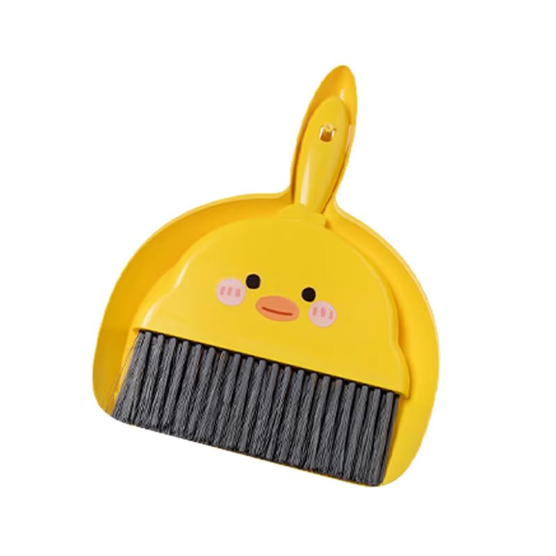 Right Products Mini Dustpan Supdi with Brush Broom Set for Drawer Cleaning Multipurpose Laptops Keyboards Dining Table Car Seats Carpets Cleaner etc Multicolor - Image 1