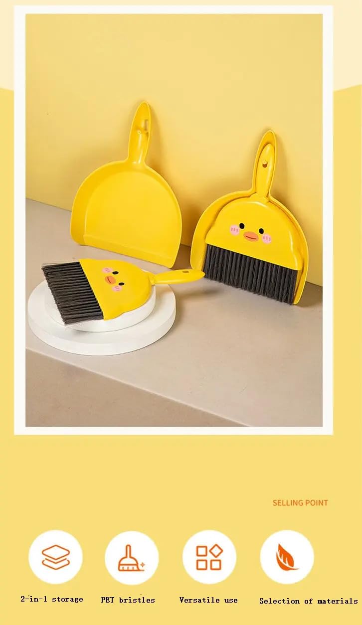Right Products Mini Dustpan Supdi with Brush Broom Set for Drawer Cleaning Multipurpose Laptops Keyboards Dining Table Car Seats Carpets Cleaner etc Multicolor - Image 5
