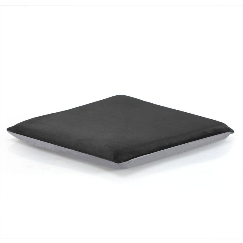 Augld Square Chair Seat Cushion Memory Foam Chair Cushion for Kitchen DiningOffice or Car 18x18 in Black