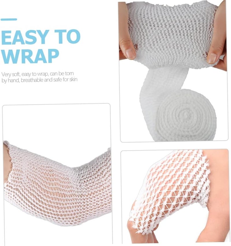 SAFIGLE 3 لفات شريط رياضي مرن لف قابل للتمدد لدعم الالتواء والضغط على المفاصل - Image 4