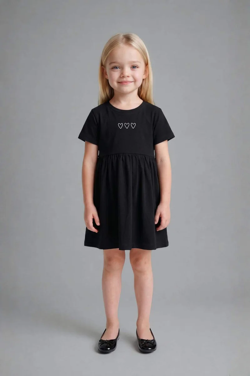 ديفاكتو Baby Girl Patterned Dress