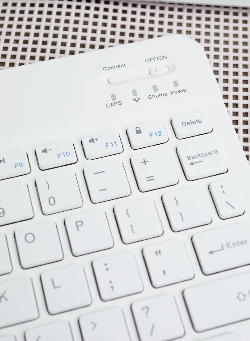 Typo White 10 Inch Wireless Keyboard