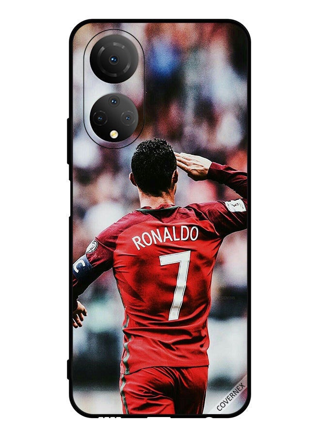 Covernex Protective Case Cover For Honor X7 Ronaldo Salute To Crowd - Image 1