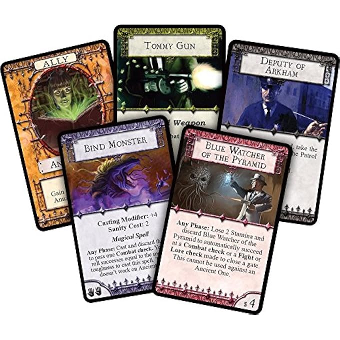 فانتزي فلايت غايمز Arkham Horror The Board Game Cooperative Lovecraftian Horror ل 12 عاما و 18 لاعبا 24 ساعة - Image 5