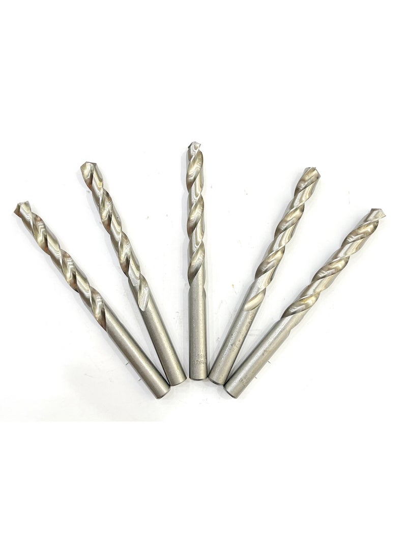 Kingroy HSS drill bits, white colour 8 x 117mm, 4pc/bag 
