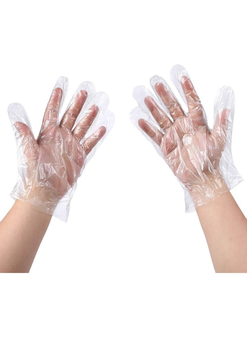 500Pcs Food Grade Safe Disposable Gloves, Food Handling, One Size Fits All, Suitable For Most Use, 11.2 Inches * 9.8 Inches  - Image 1