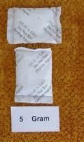KDeX Silica Gel 5gm Pouch 80 pcs Pack Silica Gel 400 Grams Pack Dehumidifier Moisture absorbents - Image 4