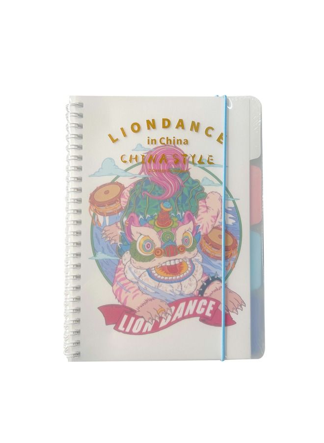 XIANGYU Hardcover School Spiral Notebook With Elastic Band And Cute Pattern  - Image 1
