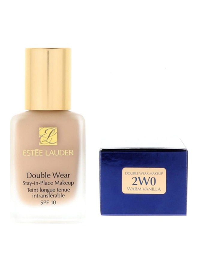 ESTEE LAUDER Double Wear Stay In Place Makeup Spf10 2W0 Warm Vanilla - Image 3