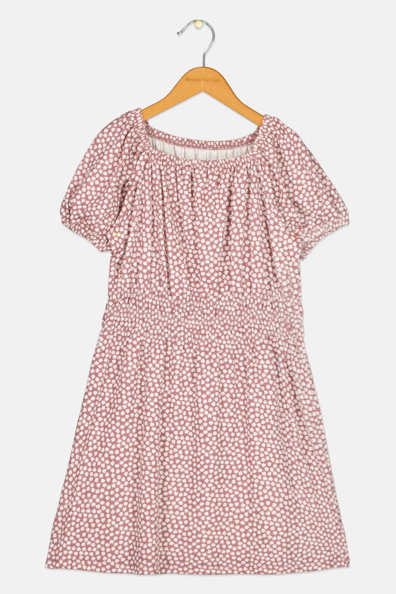 GAP Kids Girl Allover Print Dress, Multicolor - Image 1