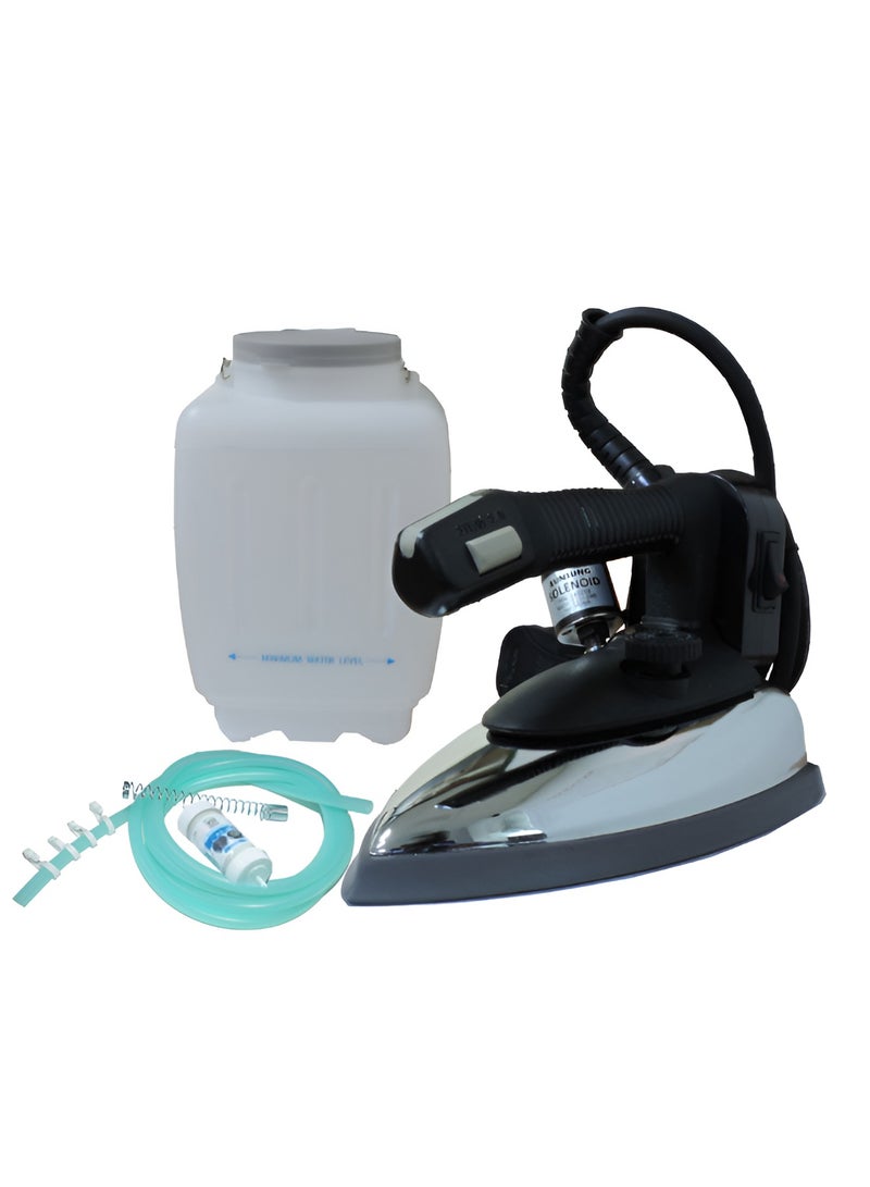 Silver Star Industrial Electric Steam Iron ES94AL Built for efficiency and long-term durability with 1300W  |One-Touch Button and 5 Levels Dial Adjustment - Image 4