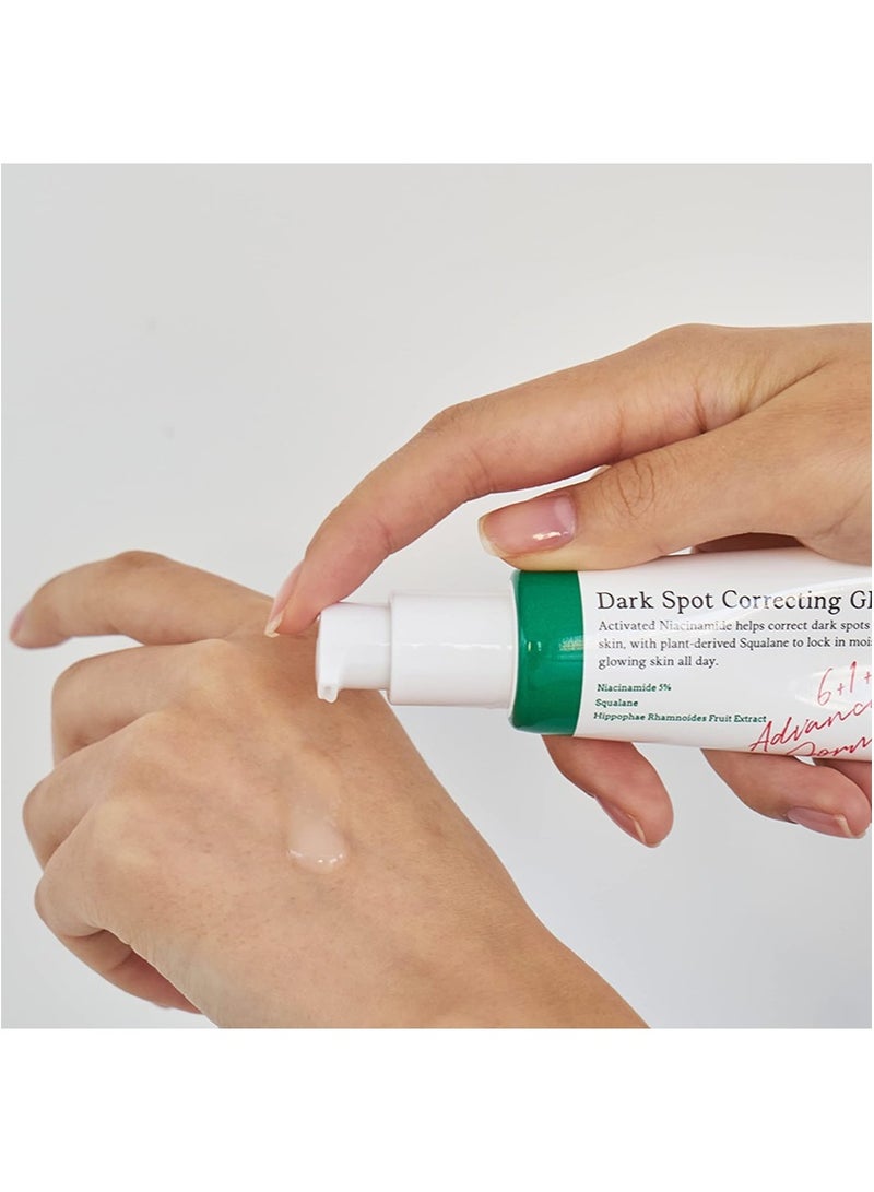 AXIS-Y Dark Spot Correcting Glow Serum+Complete No Stress Physical Sunscreen SPF 50+ Set,5% Niacinamide with Korean Papaya to Care for Hyperpigmentation,For All Skin Type - Image 5